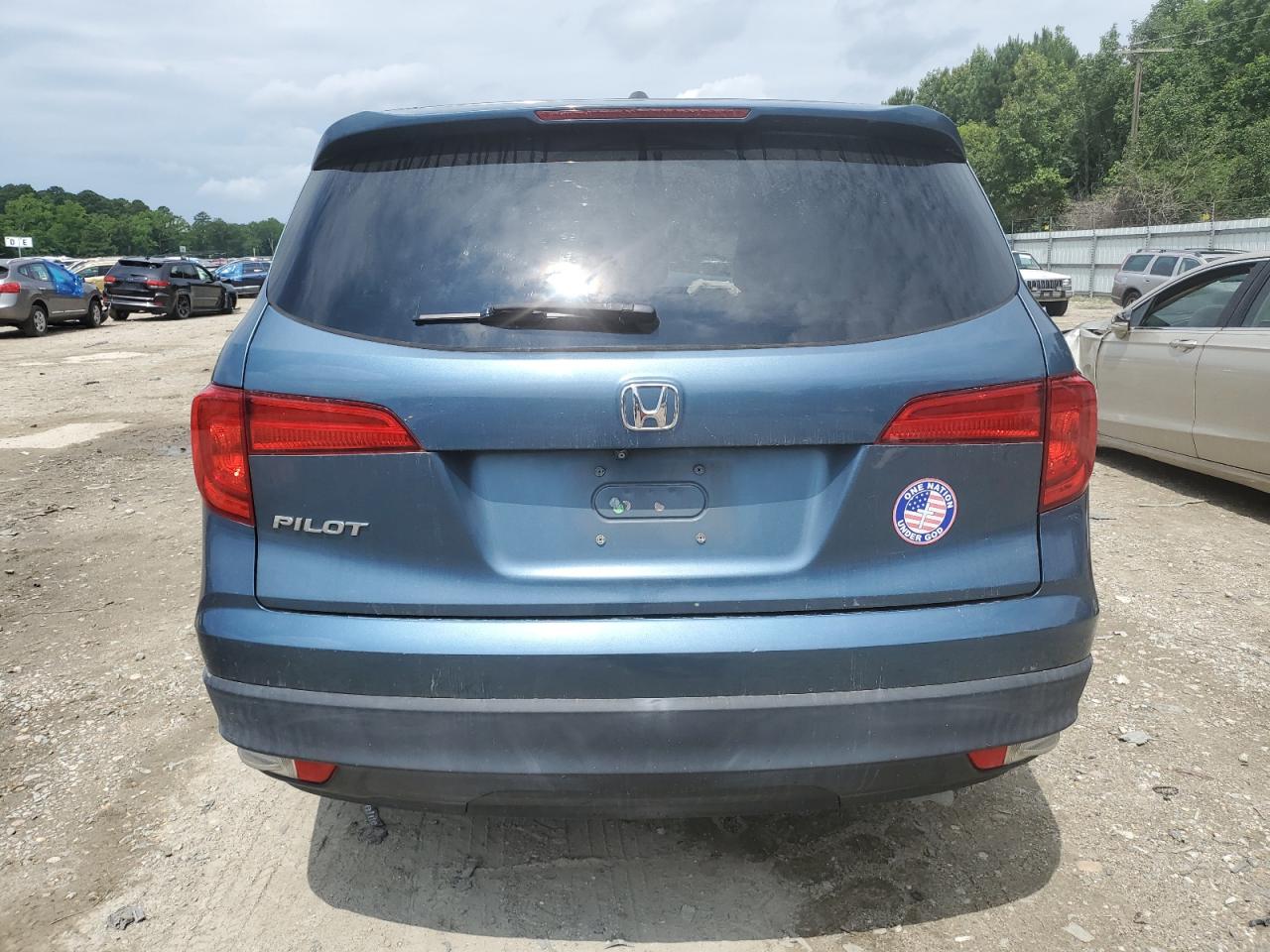 2017 Honda Pilot Ex VIN: 5FNYF5H47HB001715 Lot: 64106405
