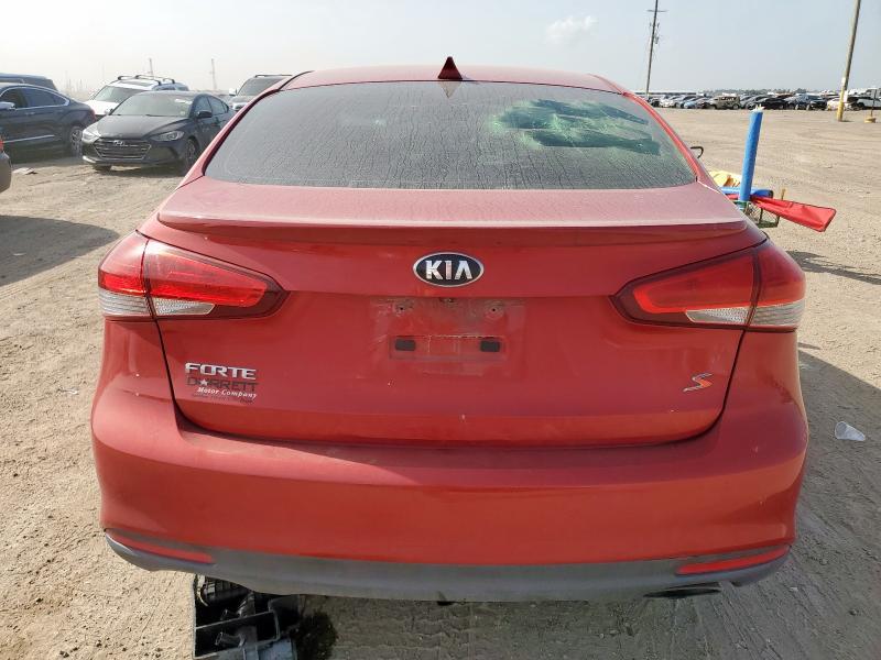  KIA FORTE 2018 Czerwony