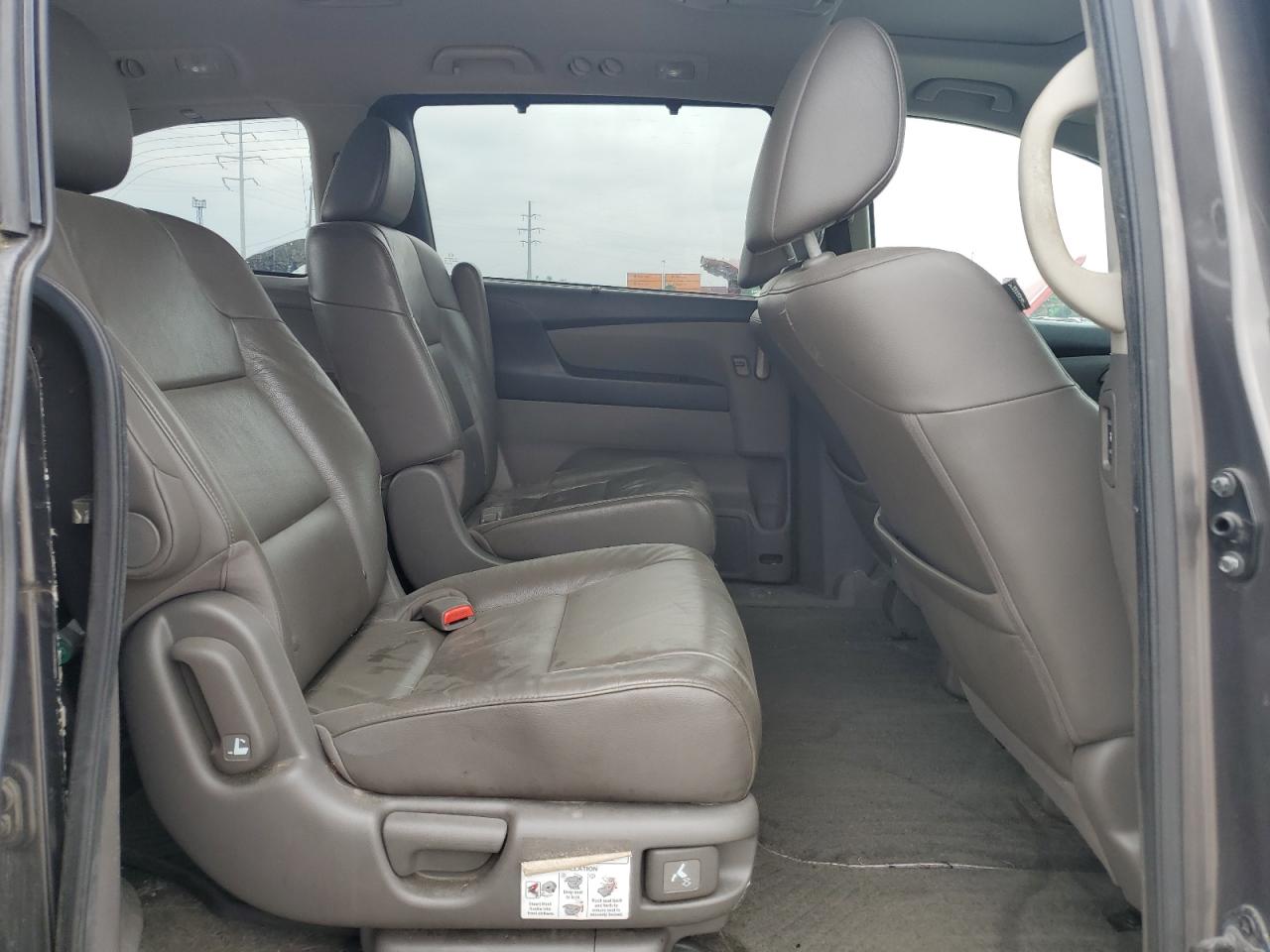 2012 Honda Odyssey Touring VIN: 5FNRL5H92CB065257 Lot: 64517235