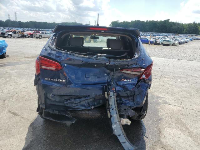  HYUNDAI SANTA FE 2018 Синий
