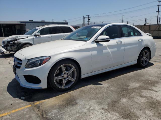  MERCEDES-BENZ C-CLASS 2016 Белы