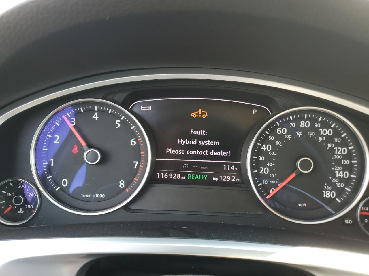 2011 Volkswagen Touareg Hybrid VIN: WVGFG9BPXBD004780 Lot: 64744175