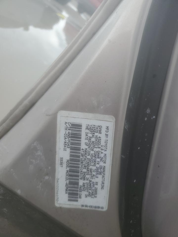 1997 Toyota Avalon Xl VIN: 4T1BF12B0VU143179 Lot: 63314735