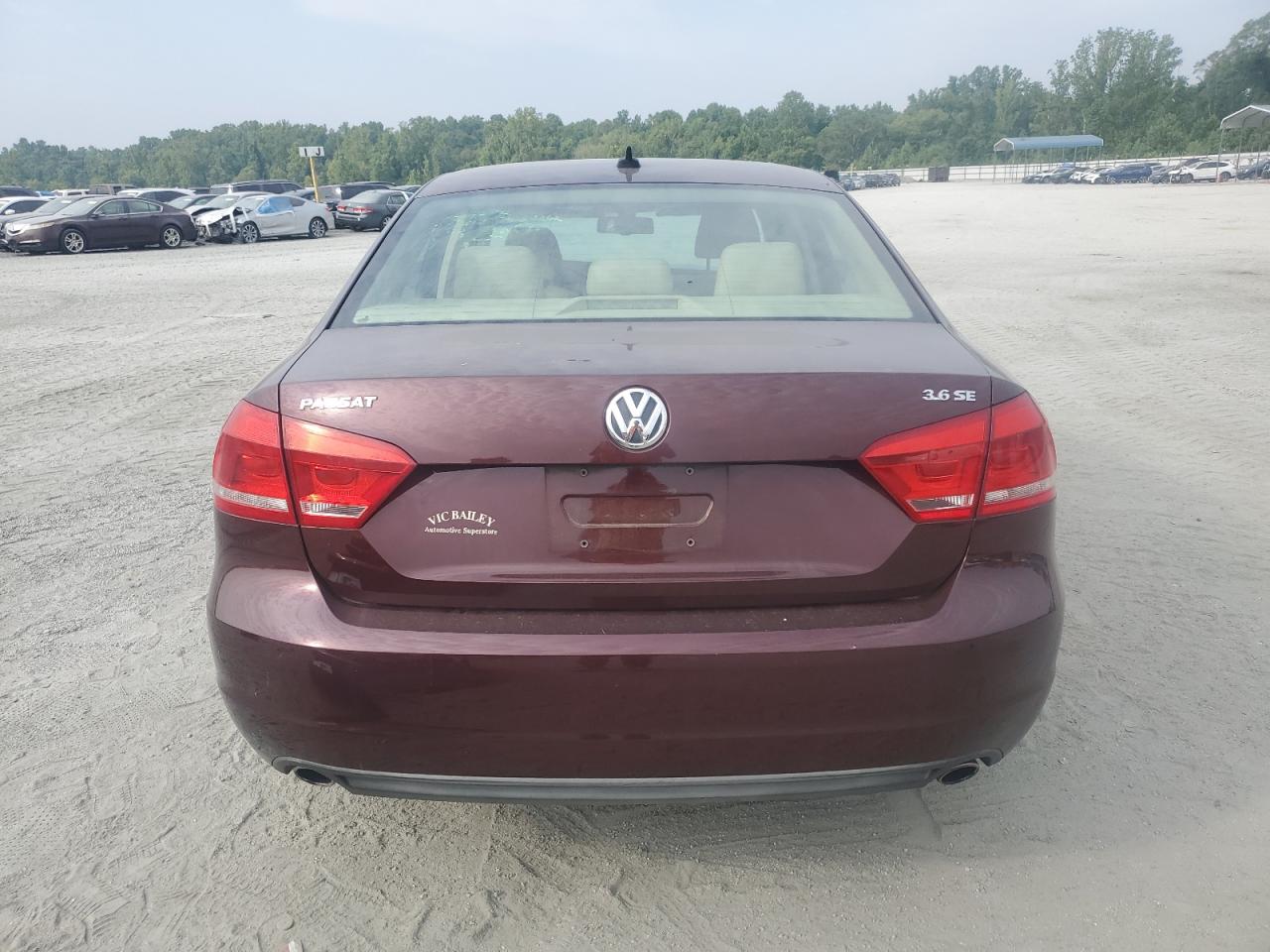 2013 Volkswagen Passat Se VIN: 1VWBM7A32DC031282 Lot: 64219315