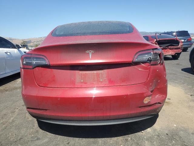  TESLA MODEL 3 2018 Red