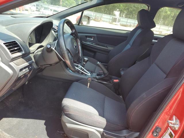  SUBARU WRX 2018 Czerwony
