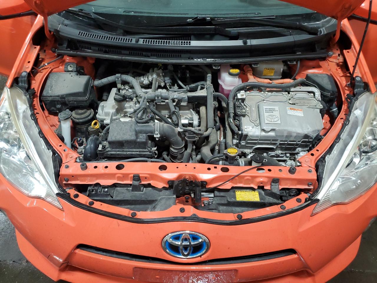 2014 Toyota Prius C VIN: JTDKDTB31E1081856 Lot: 64184965