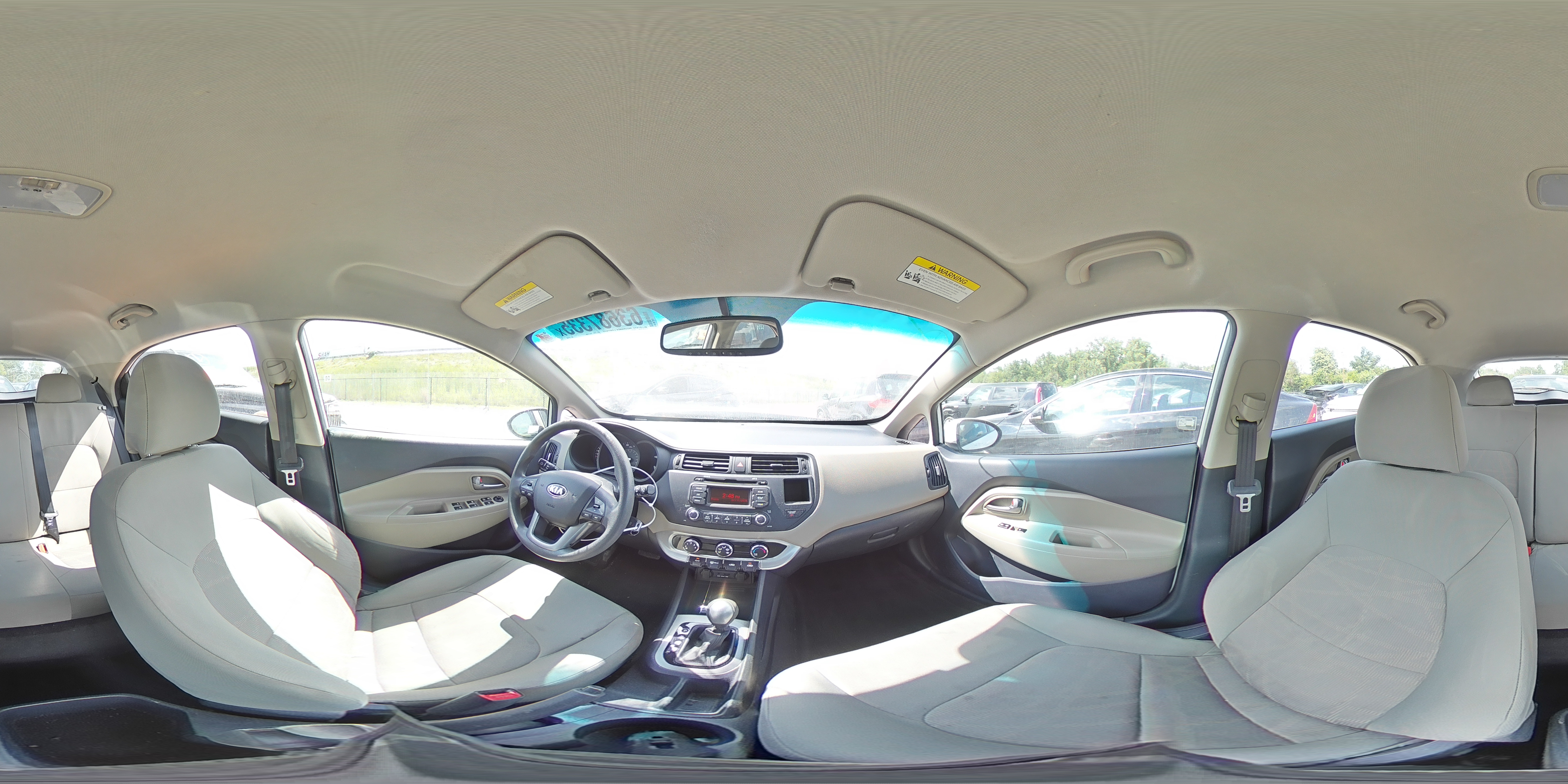 2015 Kia Rio Lx VIN: KNADM5A34F6427695 Lot: 63687335