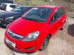 2014 VAUXHALL ZAFIRA EXC for sale at Copart BRISTOL