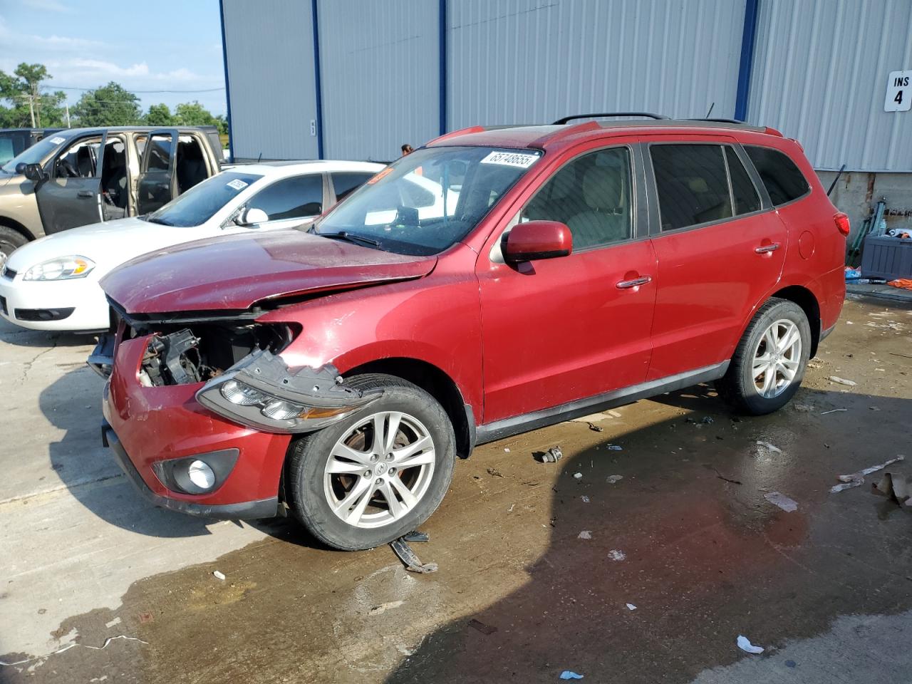 2012 Hyundai Santa Fe Limited VIN: 5XYZK3AB3CG165669 Lot: 65748655