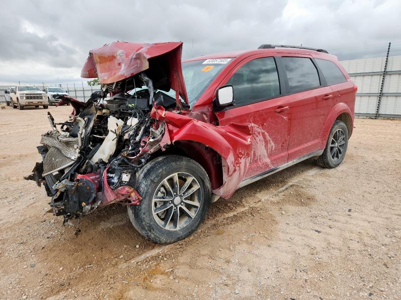  DODGE JOURNEY 2017 Red