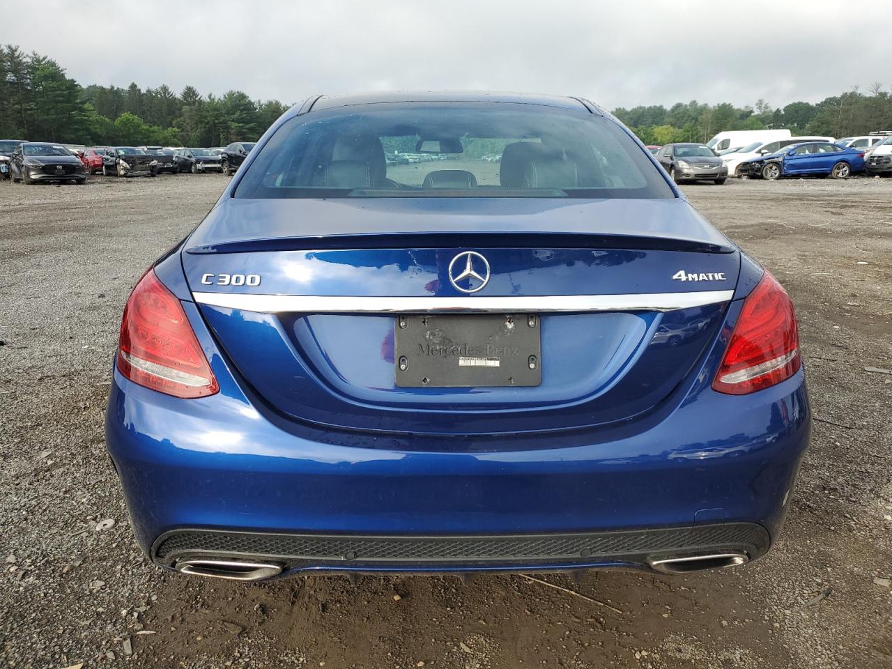 2017 Mercedes-Benz C 300 4Matic VIN: WDDWF4KB0HR241875 Lot: 63069895
