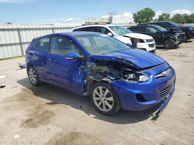 Hatchbacks HYUNDAI ACCENT 2013 Granatowy