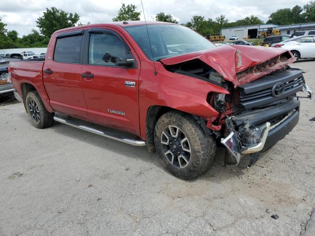 Pickups TOYOTA TUNDRA 2015 Red