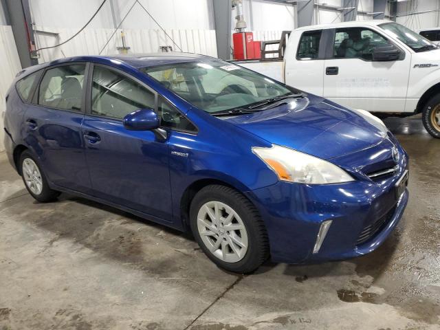  TOYOTA PRIUS 2012 Blue