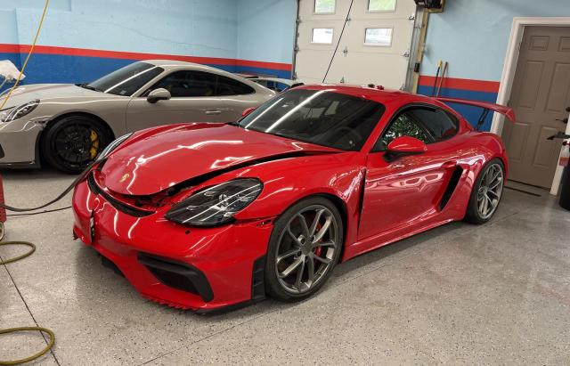  PORSCHE CAYMAN 2023 Czerwony