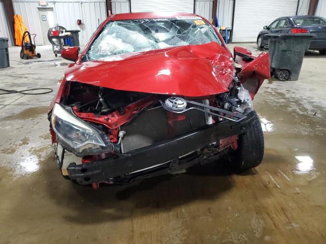  TOYOTA COROLLA 2015 Red