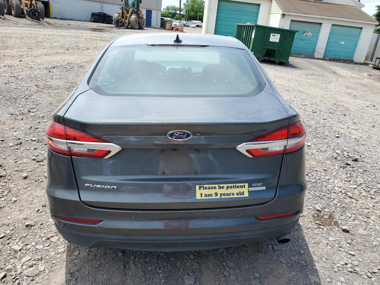 2019 Ford Fusion Se VIN: 3FA6P0HDXKR245295 Lot: 65283135