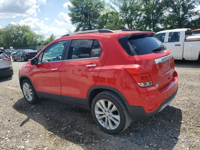  CHEVROLET TRAX 2017 Czerwony