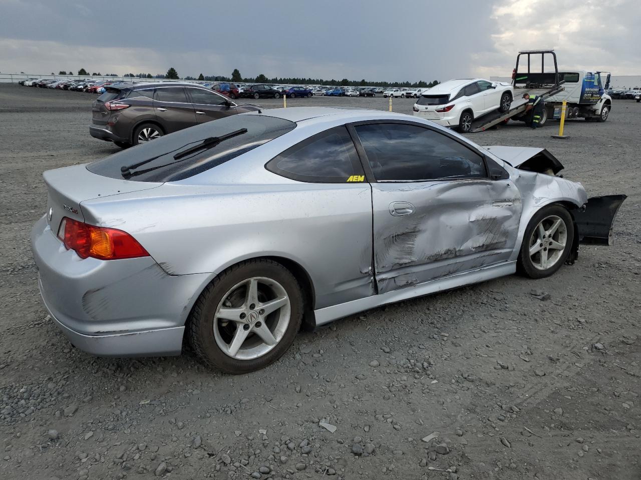 2002 Acura Rsx Type-S silver hatchback gas JH4DC53082C012348 photo #4