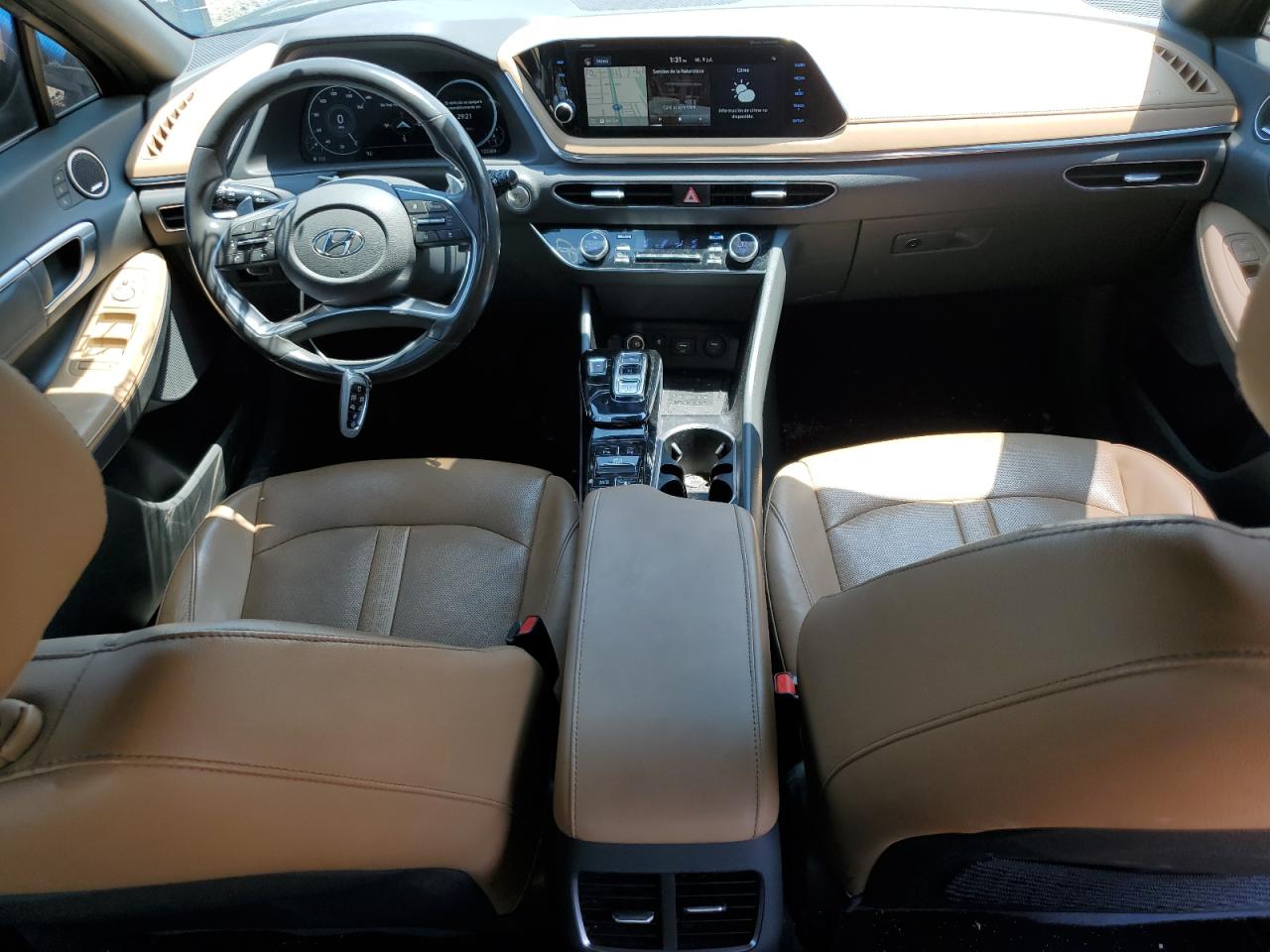 2021 Hyundai Sonata Limited VIN: 5NPEH4J2XMH127983 Lot: 63691175