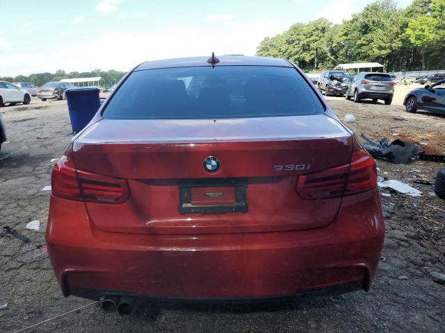  BMW 3 SERIES 2018 Czerwony