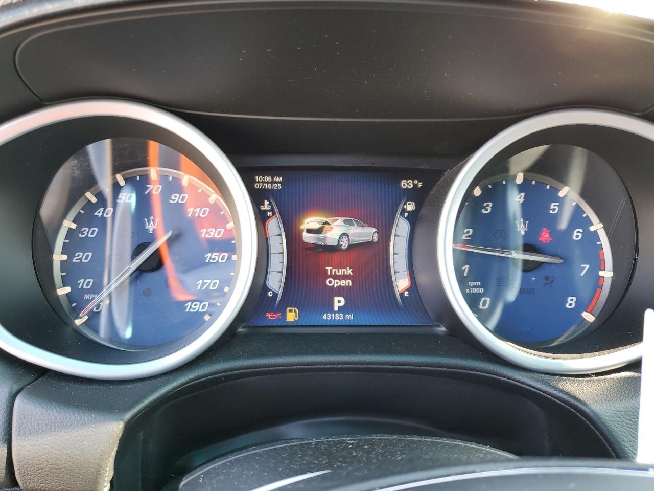 zam57rta2e1090260 ZAM57RTA2E1090260 2014 Maserati Ghibli S