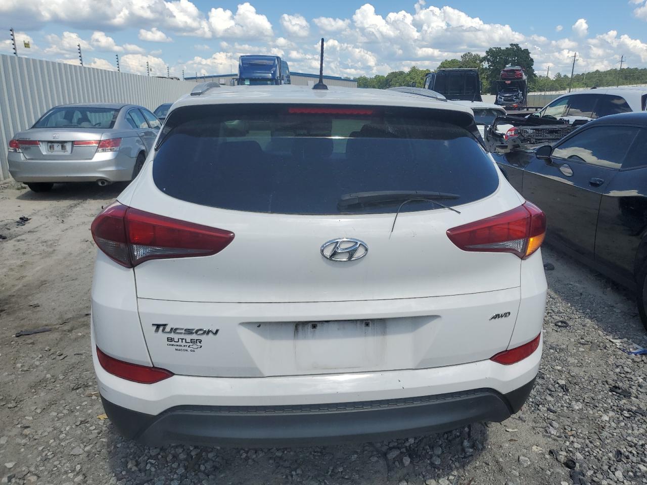 2017 Hyundai Tucson Limited VIN: KM8J3CA43HU262268 Lot: 66382185