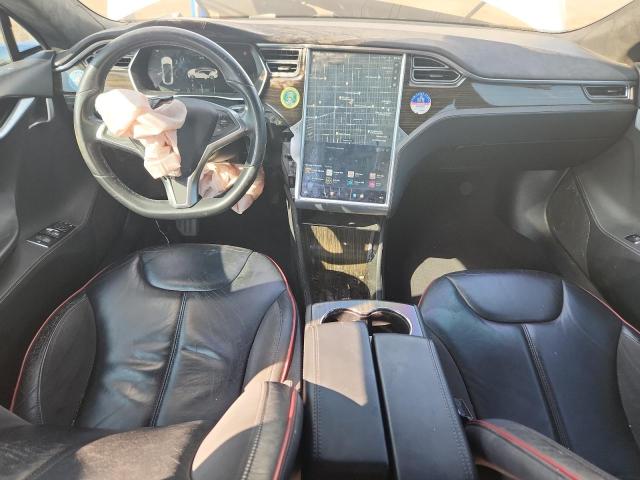 Hatchbacks TESLA MODEL S 2014 Biały