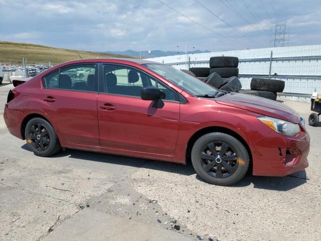  SUBARU IMPREZA 2014 Red