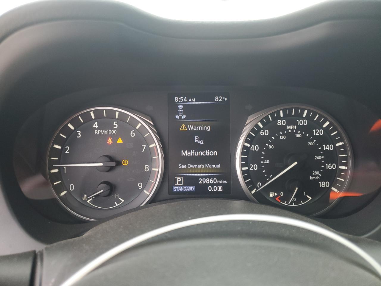 2020 Infiniti Q50 Red Sport 400 VIN: JN1FV7AP8LM630199 Lot: 66376025