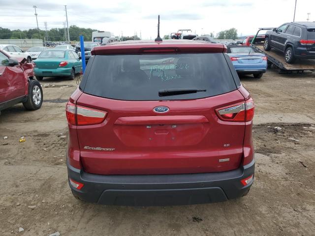  FORD ECOSPORT 2020 Red