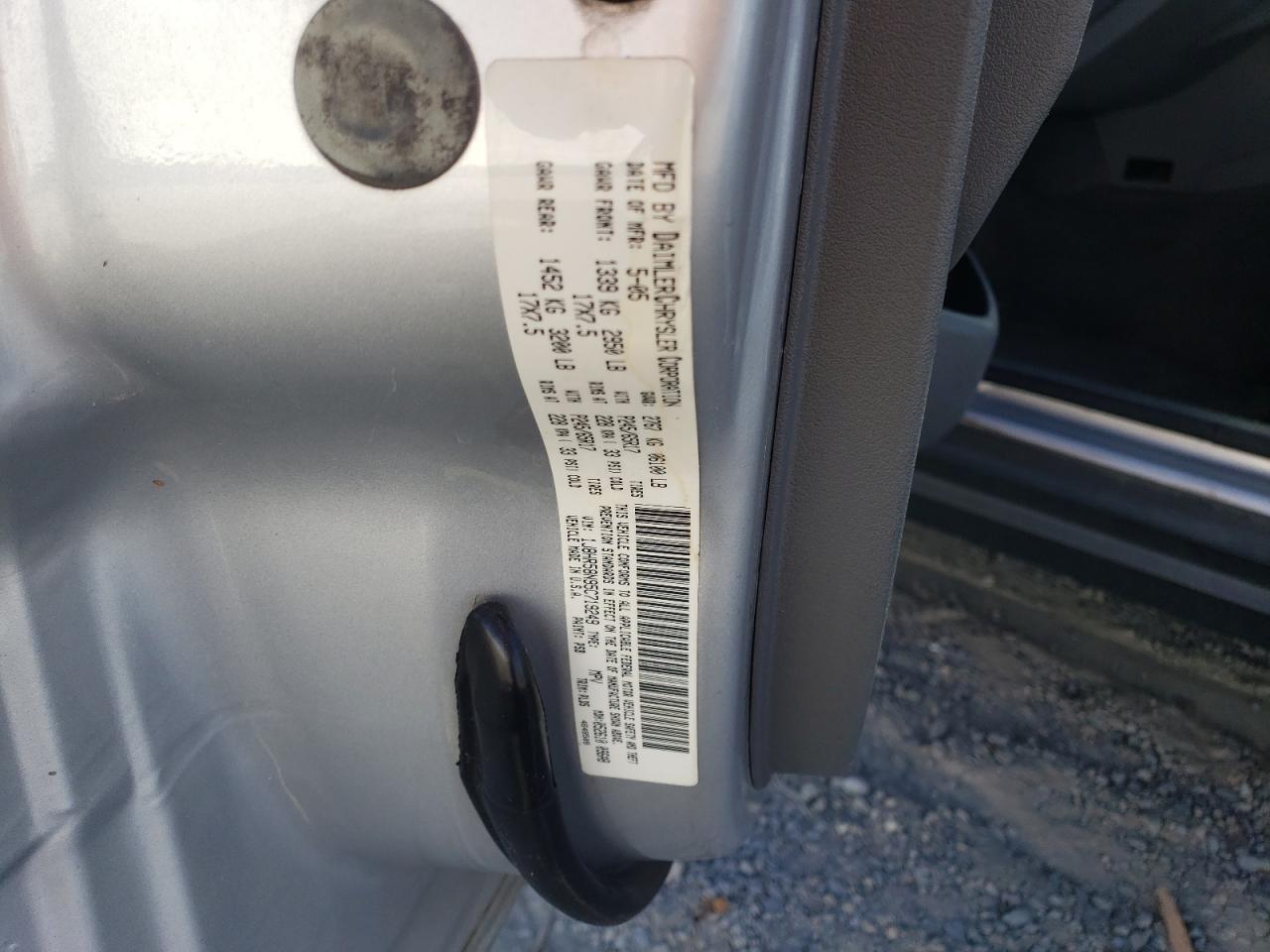 2005 Jeep Grand Cherokee Limited VIN: 1J8HR58N95C719249 Lot: 63300195