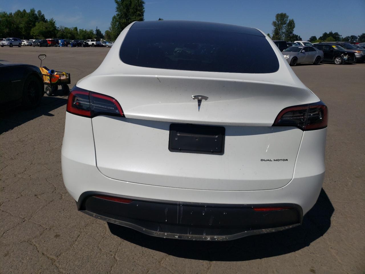 2025 Tesla Model Y VIN: 7SAYGDEE1SF286586 Lot: 62850215