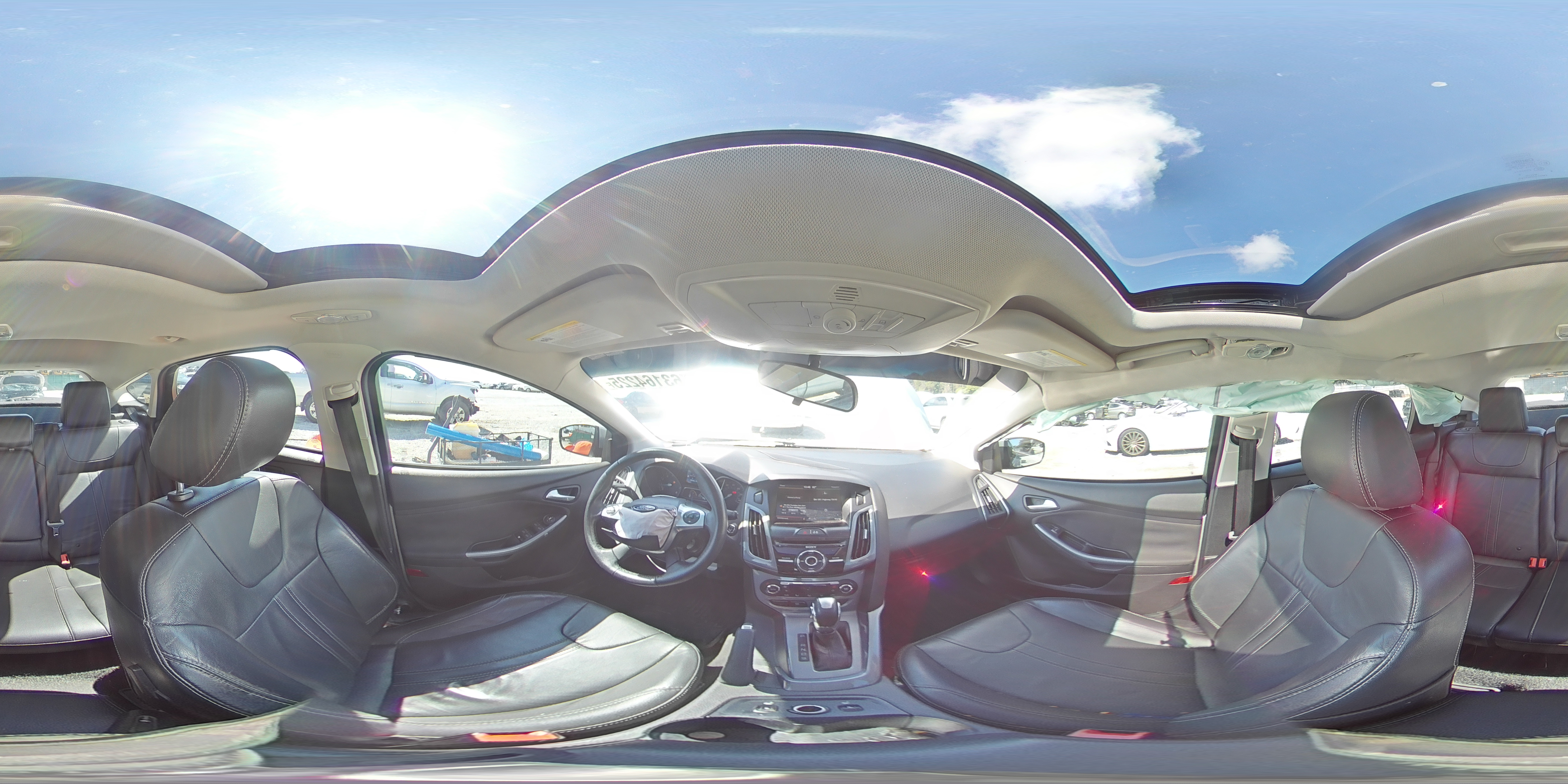 2014 Ford Focus Titanium VIN: 1FADP3N27EL409889 Lot: 63164225