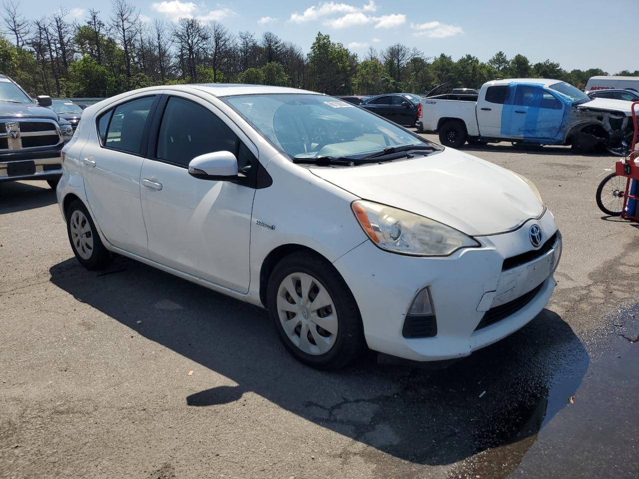 2012 Toyota Prius C VIN: JTDKDTB39C1001197 Lot: 66156855
