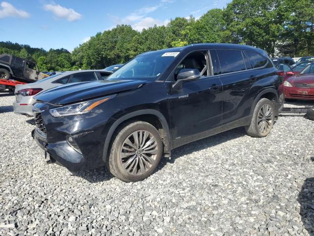  TOYOTA HIGHLANDER 2021 Черный
