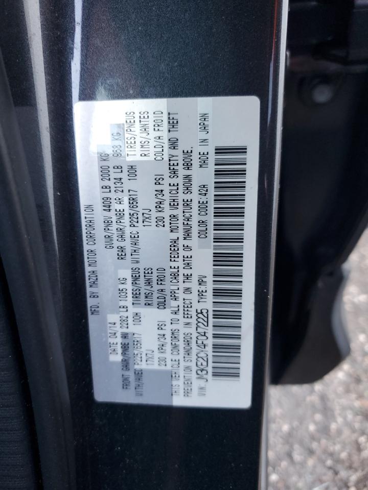 2015 Mazda Cx-5 Touring VIN: JM3KE2CY4F0472225 Lot: 64315185