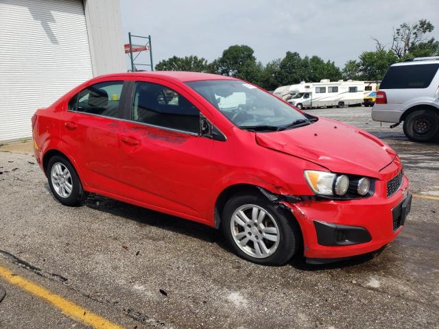  CHEVROLET SONIC 2015 Czerwony