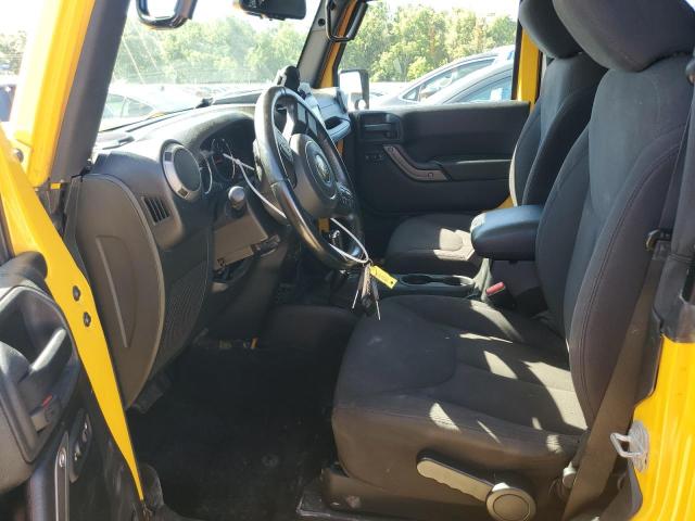 Позашляховики JEEP WRANGLER 2015 Жовтий