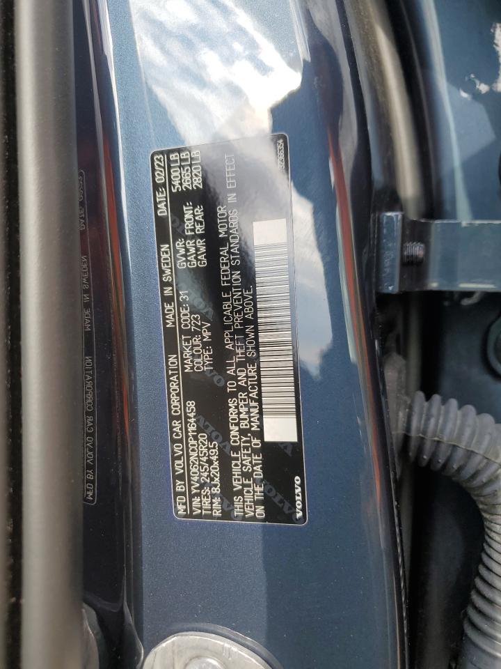 2023 Volvo V90 Cross Country Ultimate VIN: YV4062NC0P1164458 Lot: 64762345