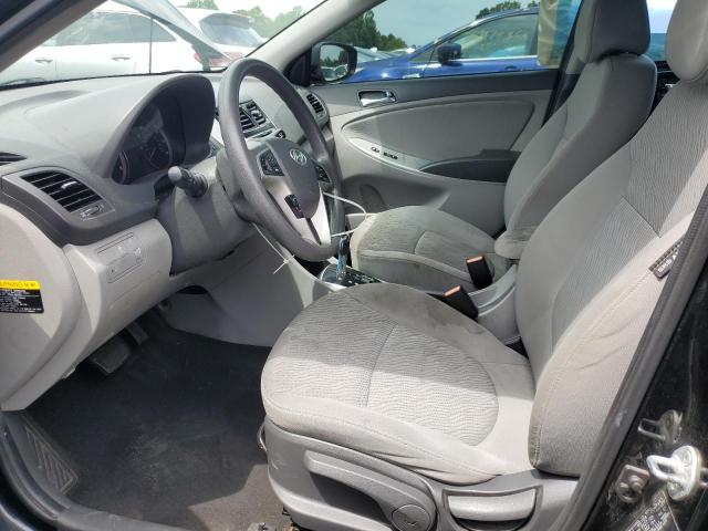 Sedans HYUNDAI ACCENT 2013 Czarny