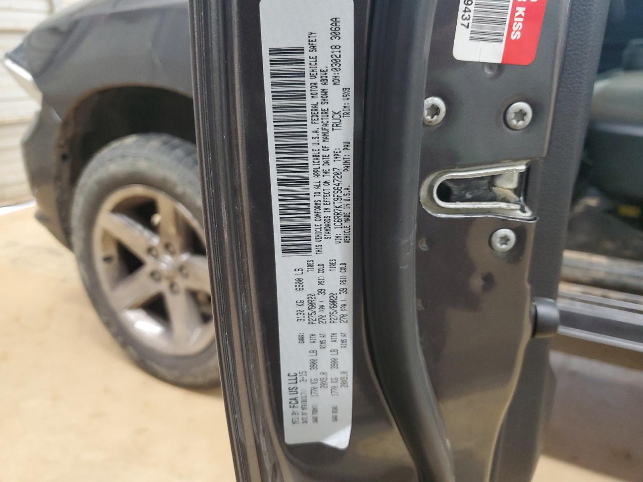 1c6rr7kt9fs647207 1C6RR7KT9FS647207 2015 Ram 1500 St