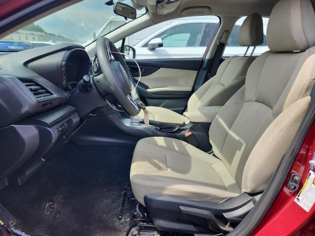  SUBARU IMPREZA 2022 Czerwony