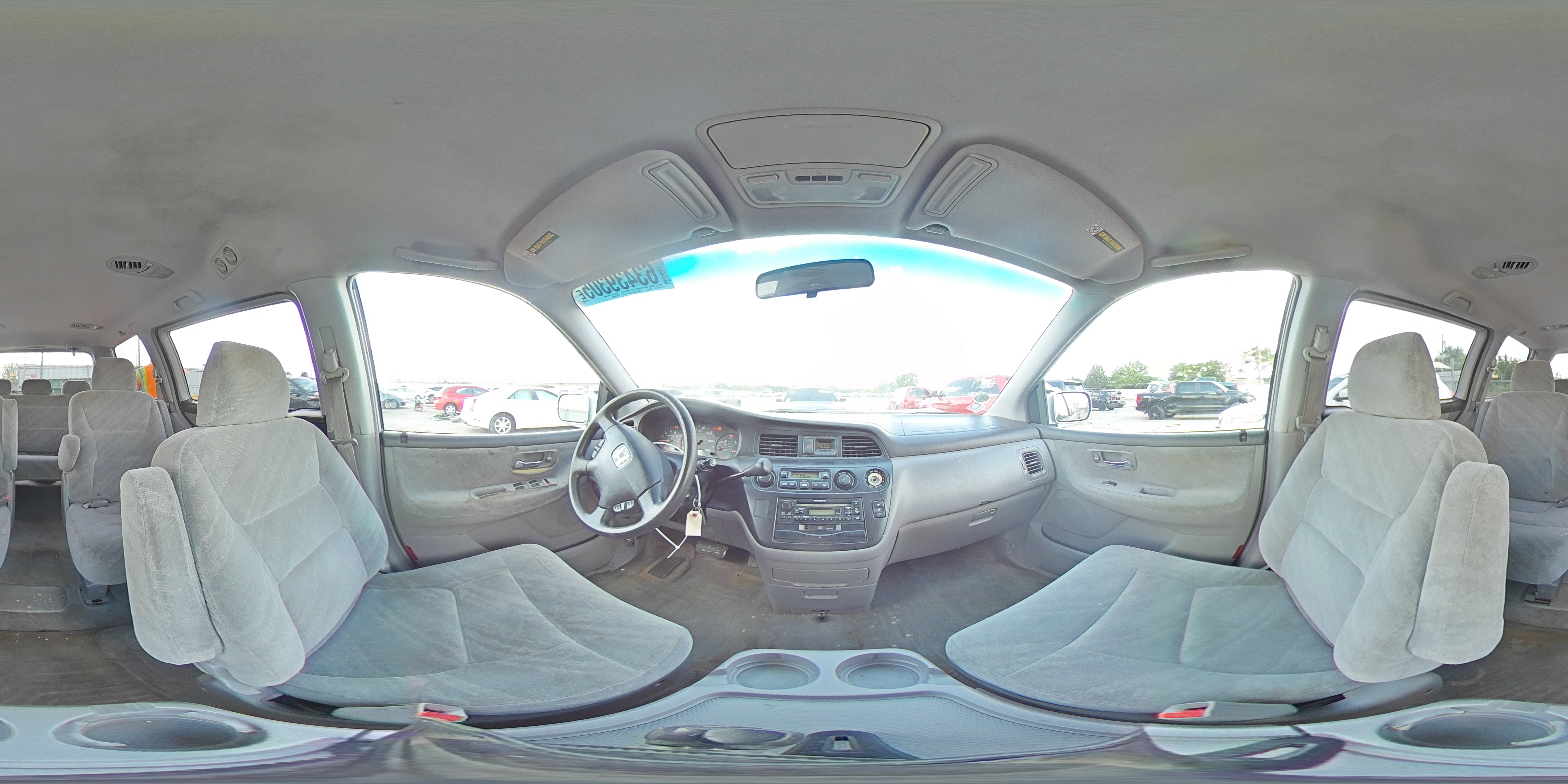 2002 Honda Odyssey Ex VIN: 5FNRL18662B054680 Lot: 63439305