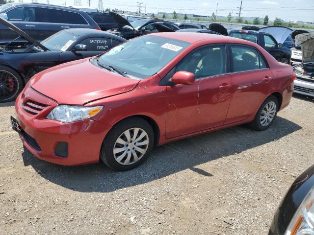  TOYOTA COROLLA 2013 Czerwony
