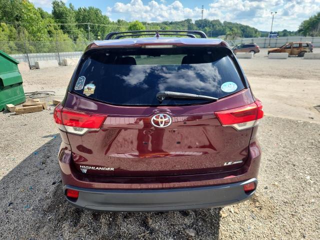  TOYOTA HIGHLANDER 2017 Бургунді