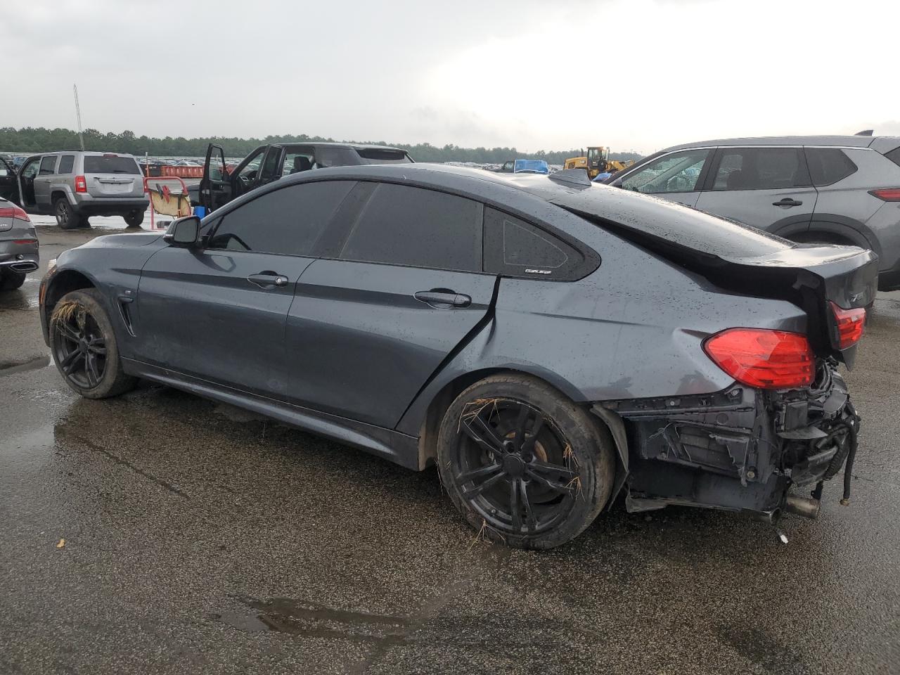 2015 BMW 428 Xi Gran Coupe grey null gas WBA4A7C57FD413370 photo #3