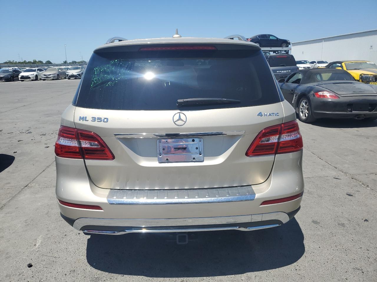 2013 Mercedes-Benz Ml 350 4Matic VIN: 4JGDA5HB1DA123027 Lot: 63273035