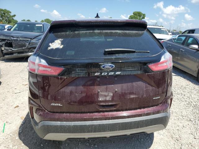  FORD EDGE 2021 Бордовый